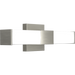 RAB Allure Vanity 18 Inch 20W Square CCT Selectable 2700K/3000K/3500K/4000K/5000K 1300Lm 120V Triac/ELV Brushed Nickel (ALR-18SBN)
