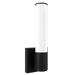 RAB Allure Vanity Vertical LED Wall Sconce 14 Inch 16W Round CCT Selectable 2700K/3000K/3500K/4000K/5000K Triac/ELV Dimming Black (ALR-RB)