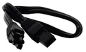 American Lighting 24 Inch Linking Extension For 120V Puck Lights Black Wire (ALLVPEX24-B)
