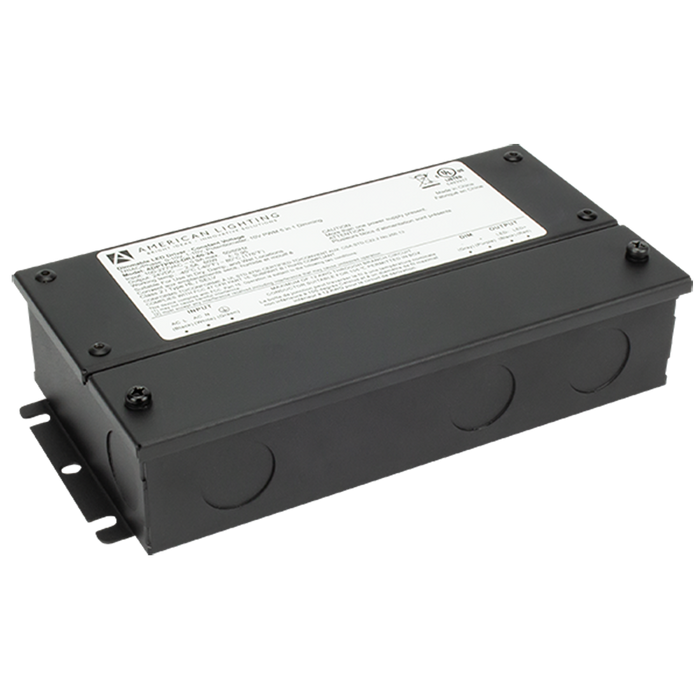 American Lighting 24VDC 60W Phase Cut 5-In-1 Constant Voltage Driver With Junction (ADPTPRO-DRJ-60-24)