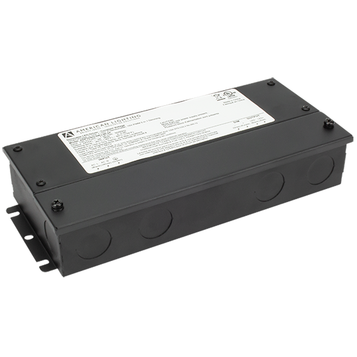 American Lighting 24VDC 96W Phase Cut 5-In-1 Constant Voltage Driver With Junction (ADPTPRO-DRJ-96-24)