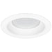 American Lighting 4 Inch Downlight White 120V 10W 600Lm 2700K/3000K/3500K/4000K/5000K cETLus Energy Star Wet Location 90 CRI 10-100 Triac Dimming (AD4-5CCT-WH)