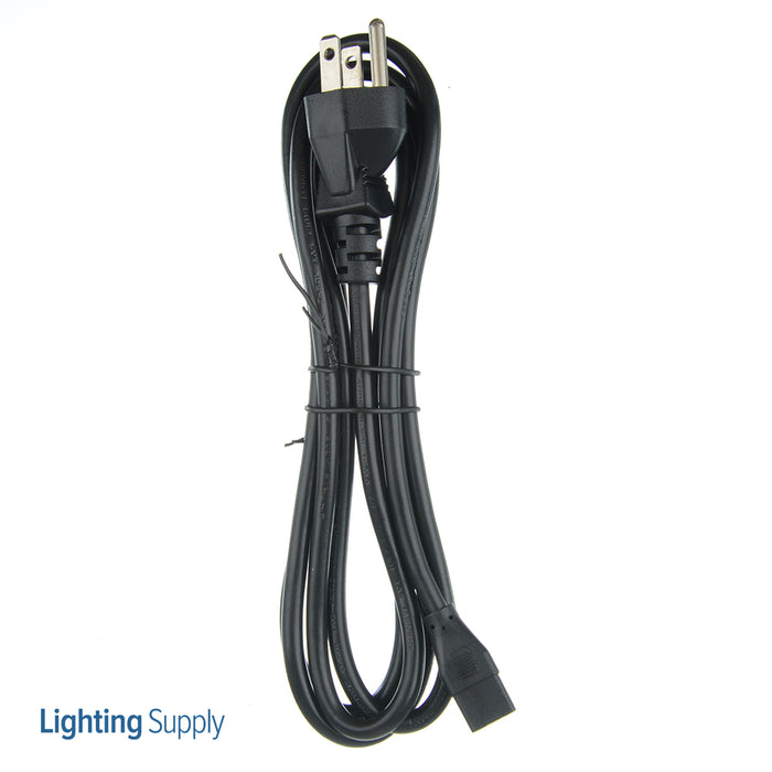 American Lighting 6 Foot Grounded Power Cord For ALC Series Black (ALC-PC6-BK)