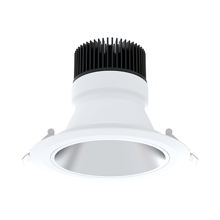 American Lighting 6 Inch 5 CCT Adjustable2700K/3000K/3500K/4000K/5000K 3 Power Adjustable 25W-20W-12W 90 CRI 120-277V 0-10V Dimming 2200Lm White/Alzak Multiplier (SPEC6-5CCT-AZ )