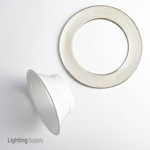 American Lighting 6 Inch Insert For X56 Series White Baffle ALUMINUMTRIM (X6-WHB-AL-X56)