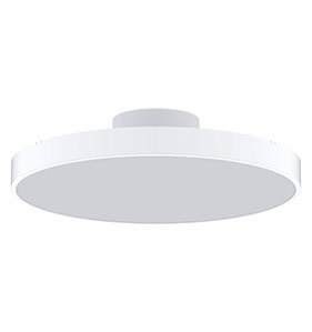 American Lighting 7 Inch New Ceiling Light 120-277V With 0-10V Dimming With 7 Inch Trim For Ceiling Light (NV7-0/10V-30-WH)