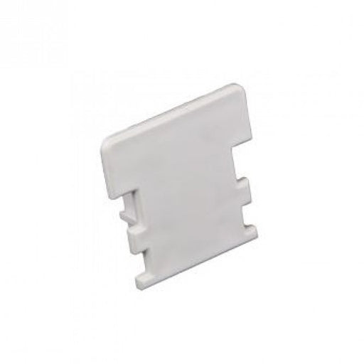 American Lighting End Cap For Paver Extrusion White Plastic (PE-PAVER-END)