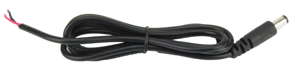 American Lighting Extension Cord 12 Inch Length DC Jack Black (DC-HW)