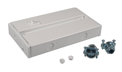 American Lighting Hardwire Box For ALC Series White With 3/8 Cable Connector (ALC-BOX-WH)
