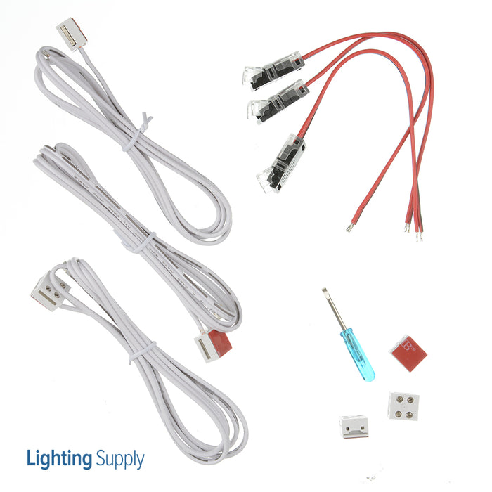American Lighting High Grade Trulux 24V 3000K 16.4 Foot Roll With 3 Connector Kits 4.6W Per Foot (HTL-WW)