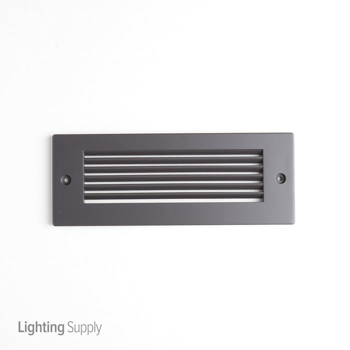 American Lighting Horizontal Louver Brick Light Trim Dark Bronze (BB-HL-DB)