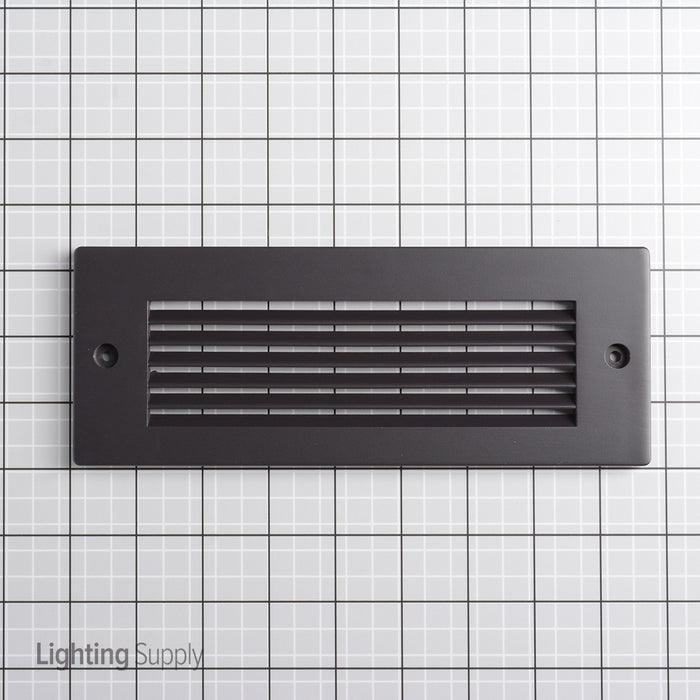 American Lighting Horizontal Louver Brick Light Trim Dark Bronze (BB-HL-DB)