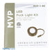 American Lighting MVP 1-Puck Kit 120VAC 4W Matte Black cETLus With 6 Foot Power Cord (MVP-1-BK)