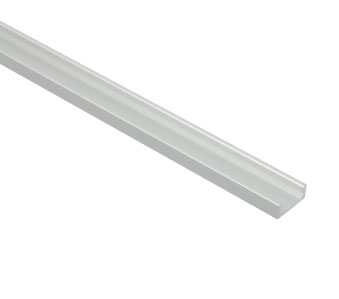 American Lighting Premium Mini Extrusion Straight Sides Anodized Aluminum 1M (PE-AA1-1M)