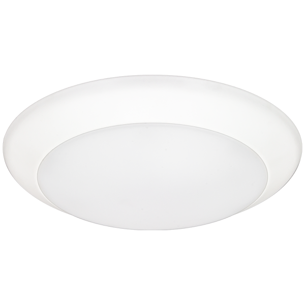 American Lighting Quick Disc Surface Mount LED 4 Inch White Round 120V 3 CCT 2700K/3000K/4000K 9W 650Lm (QD4-3CCT-WH)