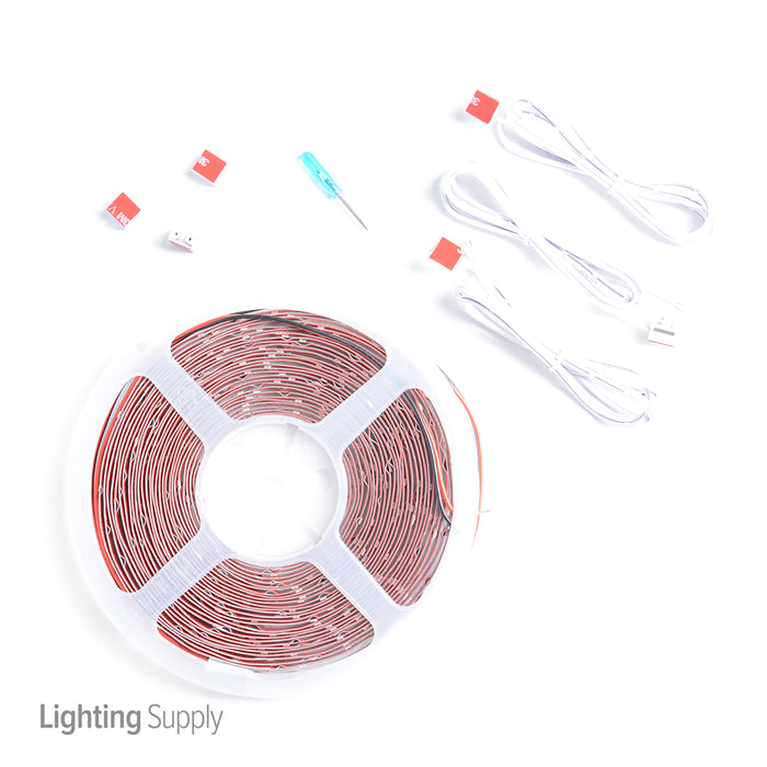 American Lighting Standard Grade Trulux 24V 4000K 32.8 Foot Reel With 3 Connector Kits 2.7W Per Foot (STL-WH-33)