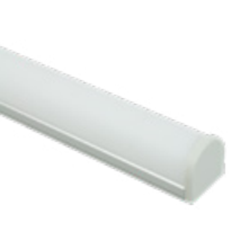 American Lighting Turbo Premium Extrusion Holds 2 Rows Un-Jacketed TL Anodized Aluminum 1M .94 Inch X 1.03 Inch With Either Lens (PE-TURBO2-1M)