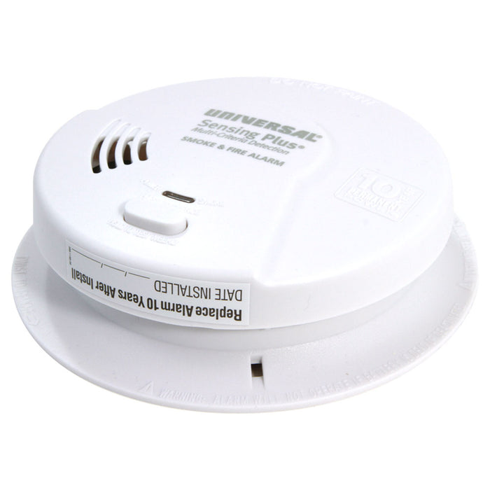 USI Sensing Plus Smoke And Fire Alarm With 10-Year Tamper-Proof Sealed Battery (AMI3051SB)