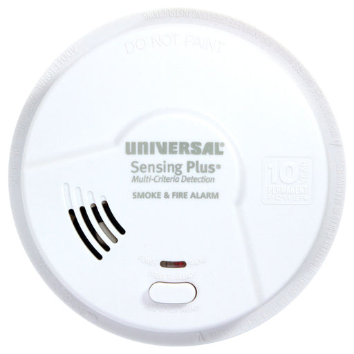 USI Sensing Plus Smoke And Fire Alarm With 10-Year Tamper-Proof Sealed Battery (AMI3051SB)