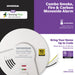 USI Sensing Plus Hardwired Combination Smoke/Fire And Carbon Monoxide Alarm With 10-Year Battery Back Up (AMIC1510SB)