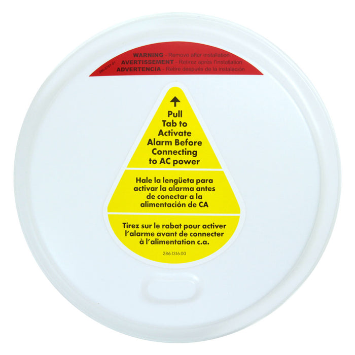 USI Sensing Plus Hardwired Combination Smoke/Fire And Carbon Monoxide Alarm With 10-Year Battery Back Up (AMIC1510SB)