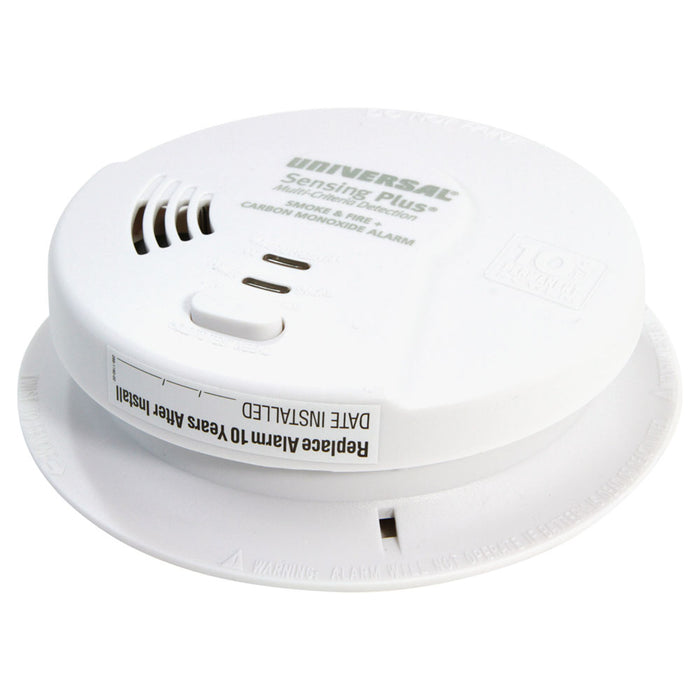 USI Sensing Plus Combination Smoke/Fire And Carbon Monoxide Alarm With 10-Year Battery (AMIC3511SB)
