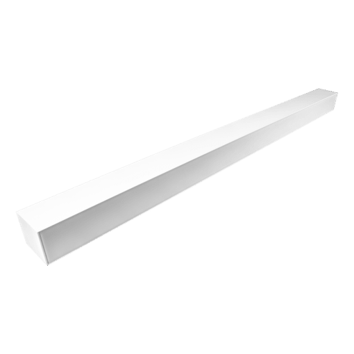 TCP 4 Foot LED Architectural Strip Light Up/Down Wattage/CCT Selectable 40W/45W/50W 3500K/4100K/5000K 0-10V Dimming 120-277V White (ARC4UZDA4CCTWH)