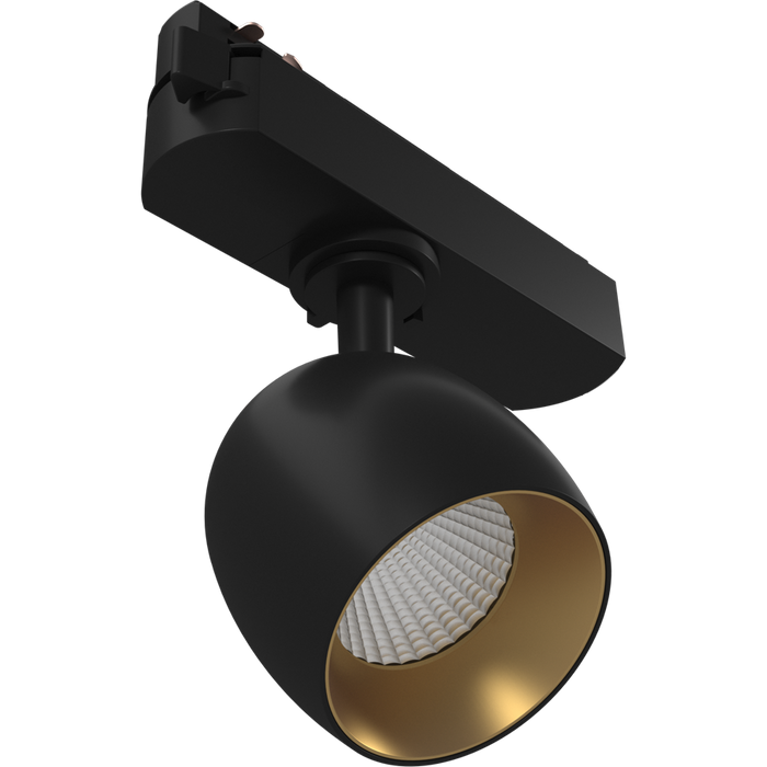 RAB ARC H-Track Light 10W H-Track Mount 3000K 36 Degree Beam Angle Black 120V (ARCB)