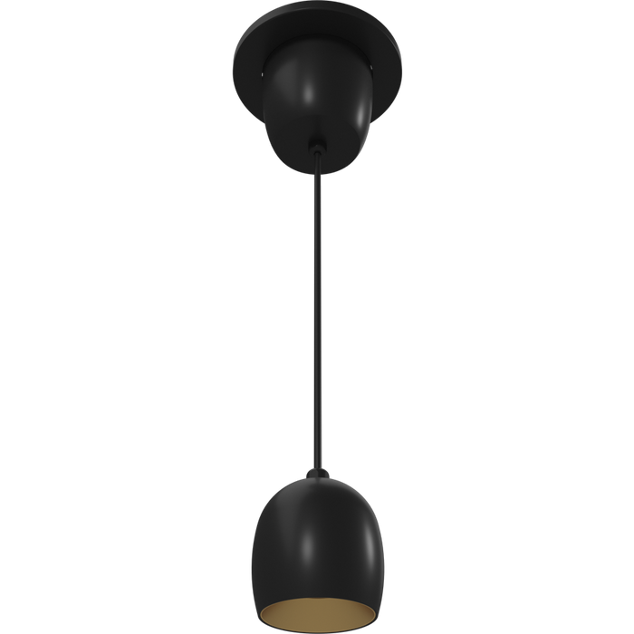 RAB ARC Track Light 10W Pendant Mount 3000K 36 Degree Beam Angle Black 120V (ARCPMB)