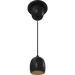 RAB ARC Track Light 10W Pendant Mount 3000K 36 Degree Beam Angle Black 120V (ARCPMB)
