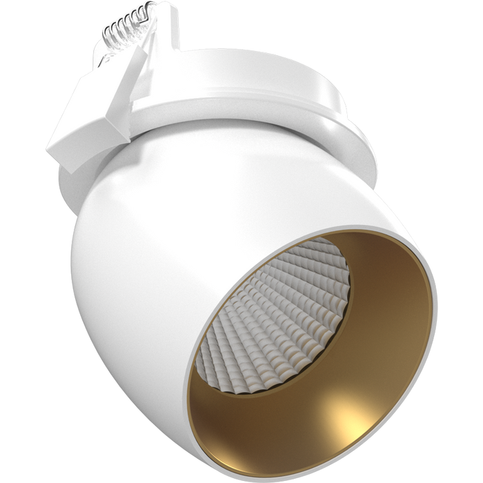 RAB ARC Track Light 10W Recessed Mount 3000K 36 Degree Beam Angle White 120V (ARCRM)