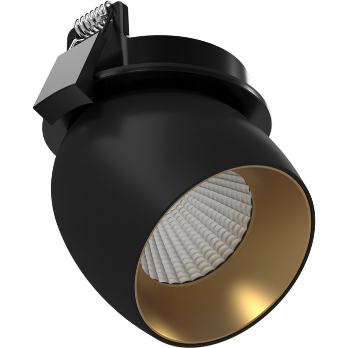 RAB ARC Track Light 10W Recessed Mount 3000K 36 Degree Beam Angle Black 120V (ARCRMB)