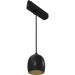 RAB ARC Track Light 10W H-Track Pendant 3000K 36 Degree Beam Angle Black 120V (ARCTPB)