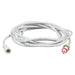 Sylvania LEDMD20FTG2EXCBLWH LED Microdisk 20 Foot Extension Cable New Generation 24 AWG 300V (60900)