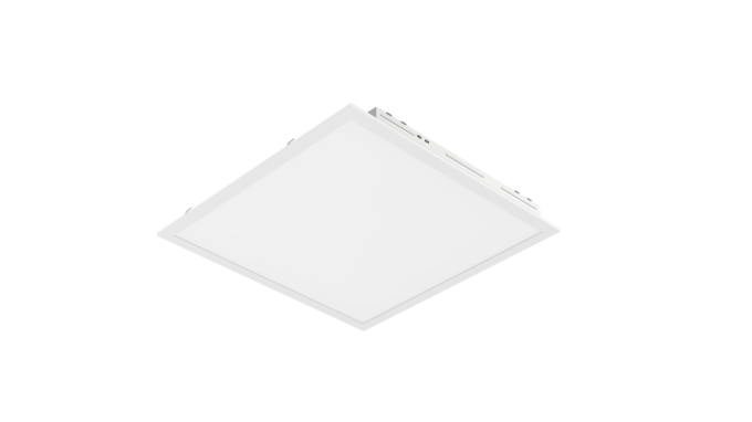 Sylvania PANELF3B018UNVD8SC722GWH Low Wattage 2X2 Panel 18W CCT Selectable 3500K/4000K/5000K 120-277V 0-10V Dimming 2400Lumens 80 CRI White 2-Pack Priced Per Each (65901)