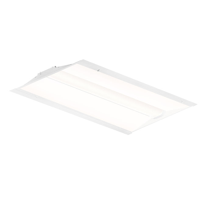 Sylvania RDORKIT6AS044UNHD8SC724UWHE 2X4 Retrofit Door Kit Series 6A Selectable 24W/32W/39W/44W 3500K/4000K/5000K 120-347V 0-10V Dimming 80 CRI White Emergency Backup Battery (62833)
