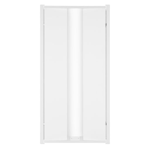 Sylvania RDORKIT6AS044UNHD8SC724UWHE 2X4 Retrofit Door Kit Series 6A Selectable 24W/32W/39W/44W 3500K/4000K/5000K 120-347V 0-10V Dimming 80 CRI White Emergency Backup Battery (62833)