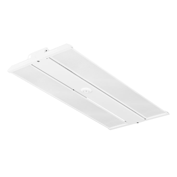 Sylvania LNHIBA5A/S165HUVD8SC14/12/WH/E 1X2 Linear High Bay 5A Selectable 105W/135W/165W 4000K/5000K 277-480V 0-10 Dimming 80 CRI White Emergency Battery Back Up (66268)