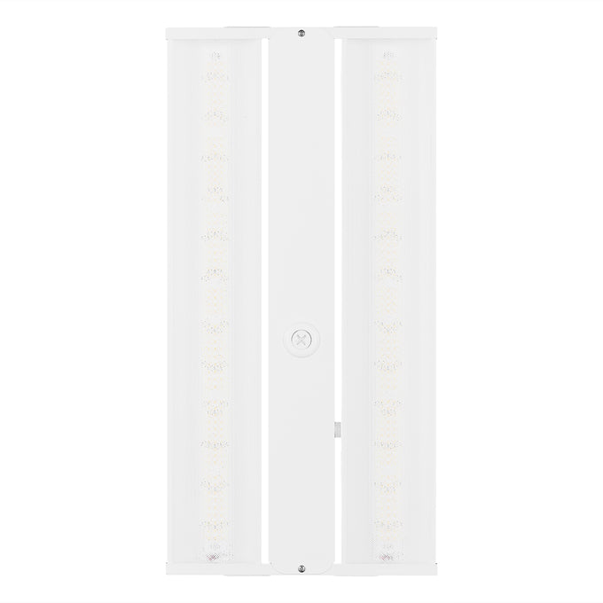 Sylvania LNHIBA5A/S165HUVD8SC14/12/WH/E 1X2 Linear High Bay 5A Selectable 105W/135W/165W 4000K/5000K 277-480V 0-10 Dimming 80 CRI White Emergency Battery Back Up (66268)