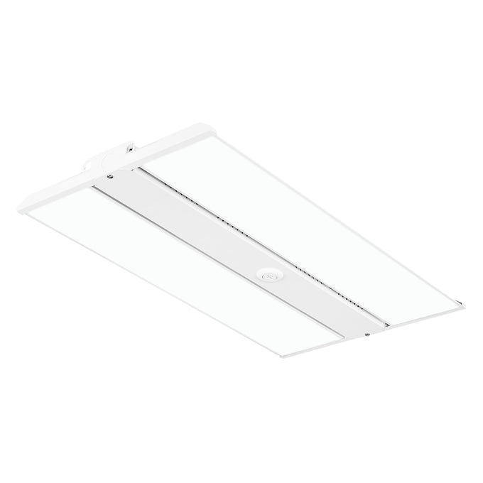Sylvania LNHIBA5A/S220HUVD8SC14/12/WH/E 1X2 Linear High Bay 5A Selectable 175W/195W/220W 4000K/5000K 277-480V 0-10 Dimming 80 CRI White Emergency Battery Back Up (66269)
