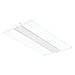 Sylvania LNHIBA5A/S220HUVD8SC14/12/WH/E 1X2 Linear High Bay 5A Selectable 175W/195W/220W 4000K/5000K 277-480V 0-10 Dimming 80 CRI White Emergency Battery Back Up (66269)