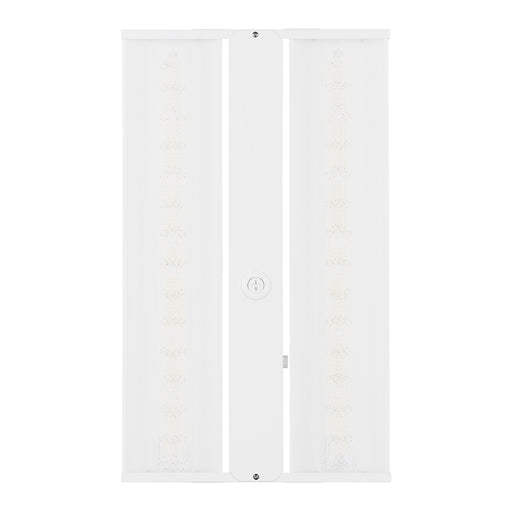 Sylvania LNHIBA5A/S220HUVD8SC14/12/WH/E 1X2 Linear High Bay 5A Selectable 175W/195W/220W 4000K/5000K 277-480V 0-10 Dimming 80 CRI White Emergency Battery Back Up (66269)