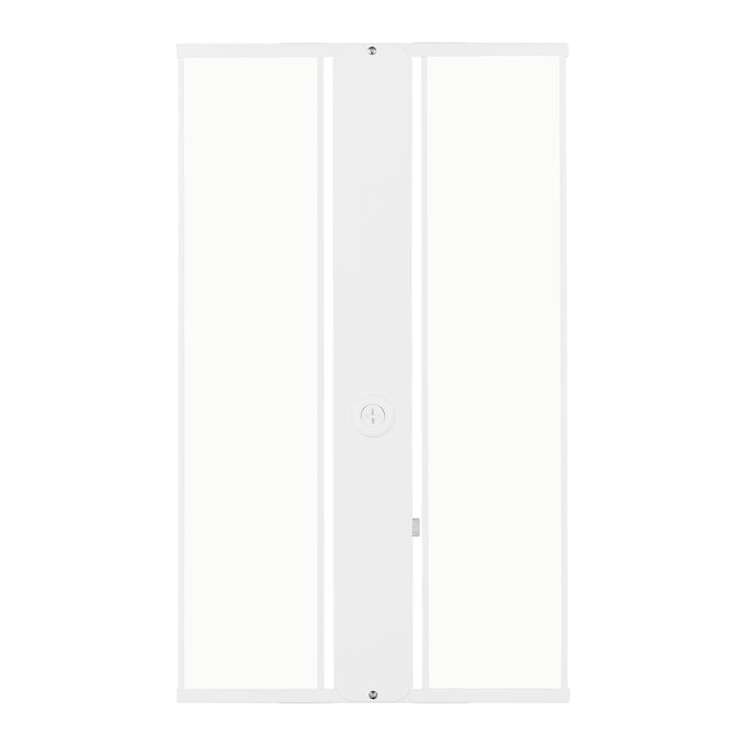 Sylvania LNHIBA5A/S220HUVD8SC14/12/WH/E 1X2 Linear High Bay 5A Selectable 175W/195W/220W 4000K/5000K 277-480V 0-10 Dimming 80 CRI White Emergency Battery Back Up (66269)