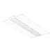 Sylvania LNHIBA5A/S300HUVD8SC14/12/WH/E 1X2 Linear High Bay 5A Selectable 255W/275W/300W 4000K/5000K 277-480V 0-10 Dimming 80 CRI White Emergency Battery Back Up (66270)