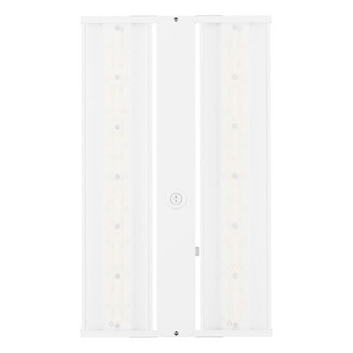 Sylvania LNHIBA5A/S300HUVD8SC14/12/WH/E 1X2 Linear High Bay 5A Selectable 255W/275W/300W 4000K/5000K 277-480V 0-10 Dimming 80 CRI White Emergency Battery Back Up (66270)