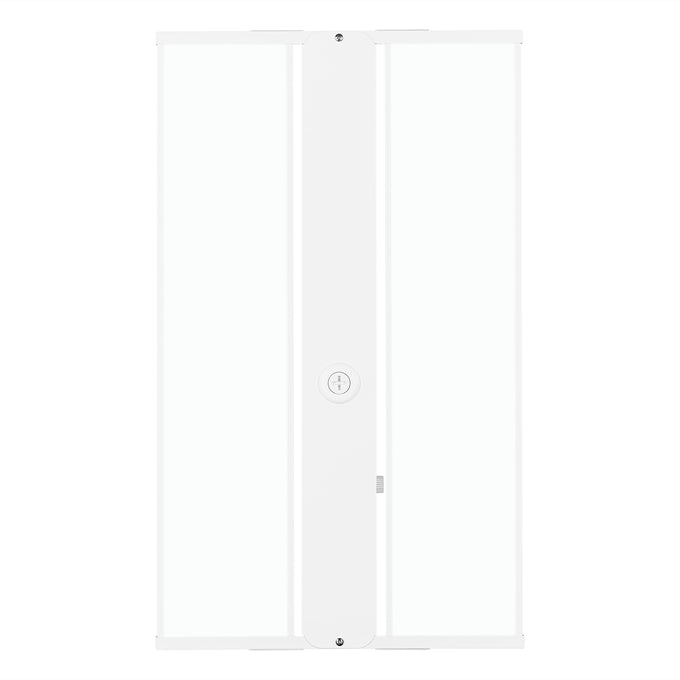 Sylvania LNHIBA5A/S300HUVD8SC14/12/WH/E 1X2 Linear High Bay 5A Selectable 255W/275W/300W 4000K/5000K 277-480V 0-10 Dimming 80 CRI White Emergency Battery Back Up (66270)