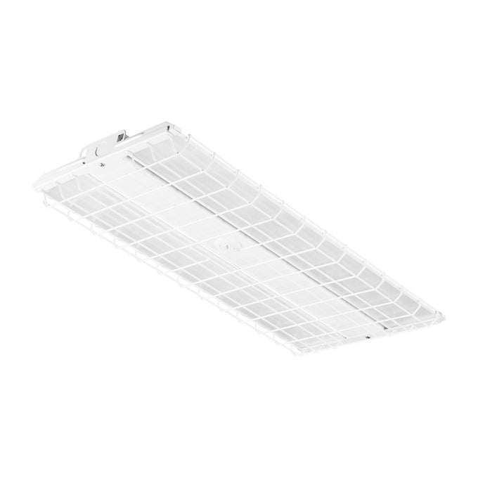 Sylvania LNHIBA5A/S165HUVD8SC14/12/WH/E 1X2 Linear High Bay 5A Selectable 105W/135W/165W 4000K/5000K 277-480V 0-10 Dimming 80 CRI White Emergency Battery Back Up (66268)