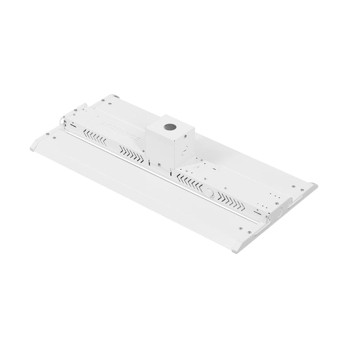 Sylvania LNHIBA5A/S165HUVD8SC14/12/WH/E 1X2 Linear High Bay 5A Selectable 105W/135W/165W 4000K/5000K 277-480V 0-10 Dimming 80 CRI White Emergency Battery Back Up (66268)