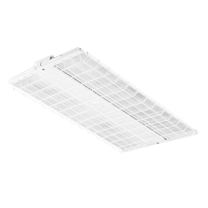 Sylvania LNHIBA5A/S220HUVD8SC14/12/WH/E 1X2 Linear High Bay 5A Selectable 175W/195W/220W 4000K/5000K 277-480V 0-10 Dimming 80 CRI White Emergency Battery Back Up (66269)