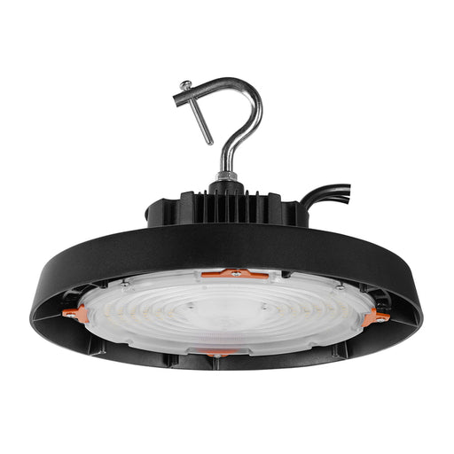 Sylvania UFOHIBA4A/200HEUNHD850/BL10C UFO High Bay Gen 4 200W High Efficiency 5000K 120-347V 0-10V Dimming 80 CRI Black 10 Foot Cord (66326)